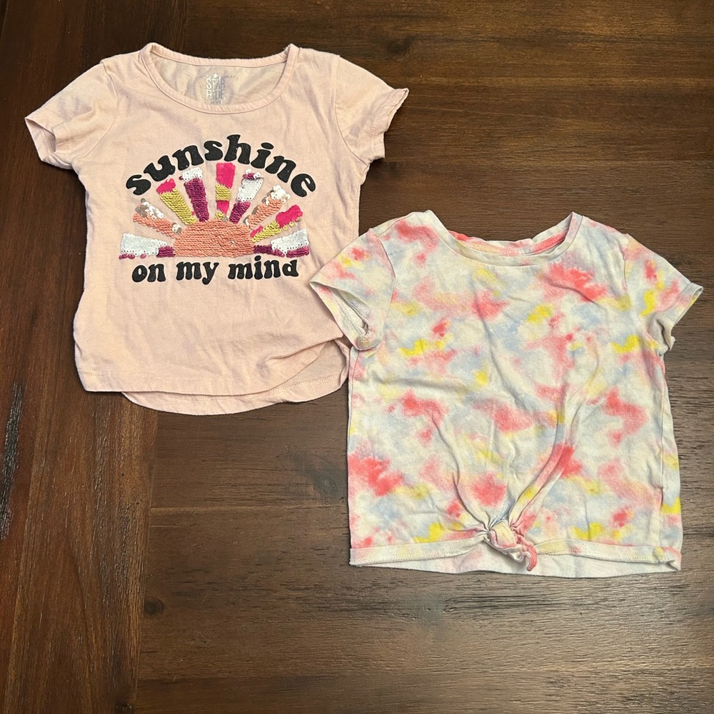 Girls XS tee bundle